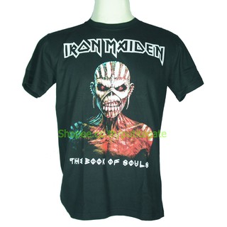 เสื้อวง Iron Maiden เสื้อไซส์ยุโรป ไอเอิร์นเมเดน ไอร่อน PTA1534 เสื้อยืดวงดนตรีร็อค