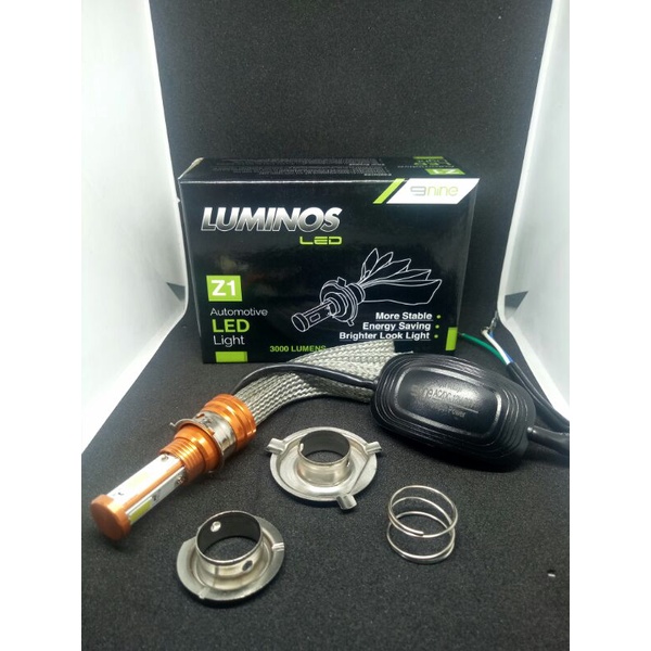 NINE9 โคมไฟ LED Z1 3 ด้านข้าง H6 M5 H4 HS1 AC DC 36 วัตต์