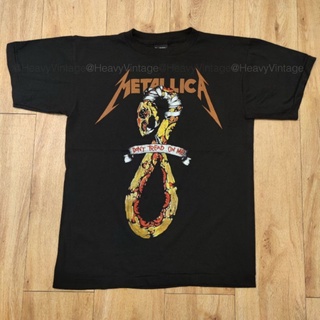 METALLICA เสื้อวง เสื้อทัวร์ ลายงู เมทาริก้า