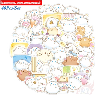 ❉ Cinnamoroll Series 02 - Sanrio Character สติ๊กเกอร์ ❉ 40Pcs/Set Anime DIY Decals สติ๊กเกอร์ for Album Diary Laptop Scrapbooks Skateboard