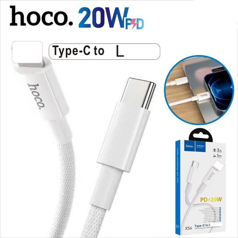 Hoco X56 สายPD/TC to TC/L/Micro/TC สำหรับโทรศัพท์ทุกรุ่น แท้100%