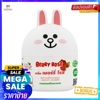 เจลปรับอากาศ FRESH TIME 200 กรัม BERRY ROSE LINEAIR FRESHENER GEL FRESH TIME 200G BERRY ROSE LINE