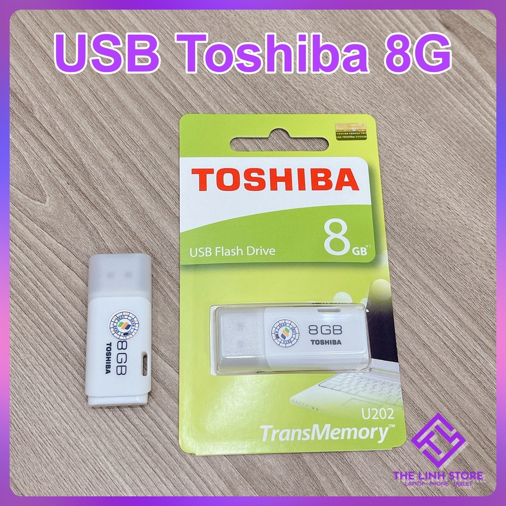 Toshiba 8G USB รหัส U202 สินค้า FPT ของแท้
