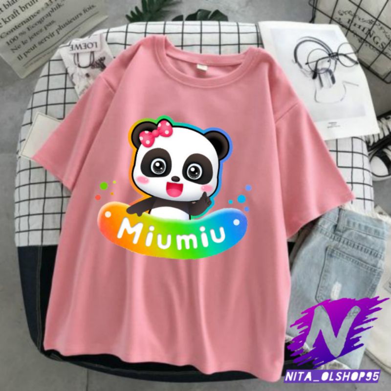 เสื้อผ้าเด็ก เสื้อยืดเด็ก miumiu