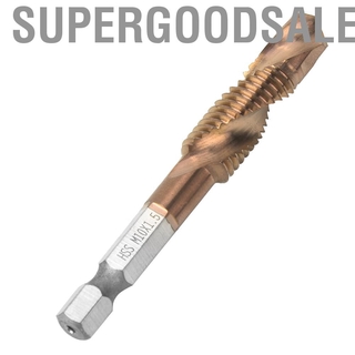 BITS Supergoodsales ชุดดอกสว่านเกลียวไทเทเนียม M3 - M10 1 ชิ้น