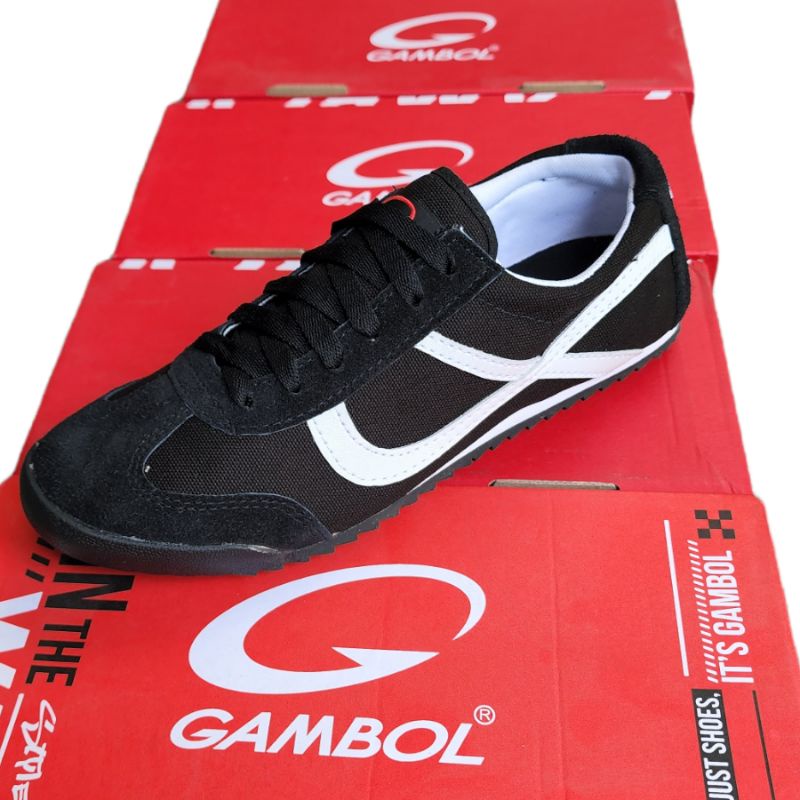 SIZE40-46 ผ้าใบ Gambol รุ่น GB86155 ทรงโอนิซึกะ