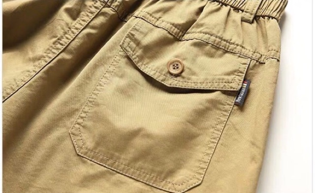 กางเกงขาสั้นชาย   (พร้อมส่ง) ผ้าฟอก 28-42 รวมสีขายดี Set 1  