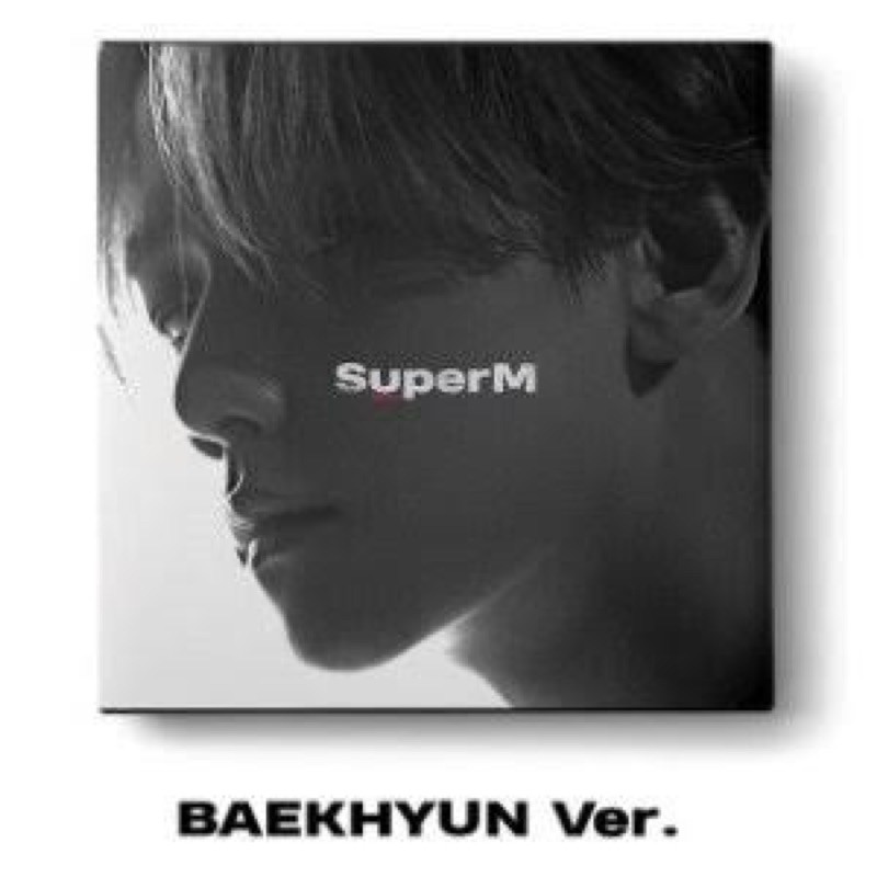 พร้อมส่ง  SuperM 1st Mini Album SuperM ( Baekhyun ver.)