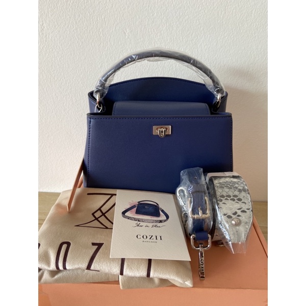 🔥ส่งต่อ🔥กระเป๋า Coziibag รุ่น sher สี Blue