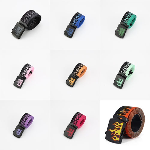 เข็มขัดลายไฟ  มี 9 สีให้เลือก (BV200)