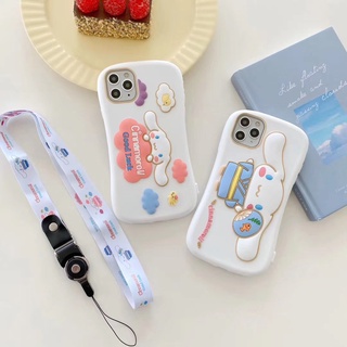 Xiaomi Redmi Note 9 Pro Note 9s Redmi Note 8 / Note 8 Pro Redmi Note 7 Redmi K20 / K20 Pro Mi 9T K30 Pro 3D Cute Cartoon Cinnamoroll Slim Fit Silicone Rubber Casing Case