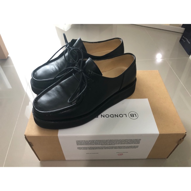 รองเท้าหนัง London Brown NOAH black