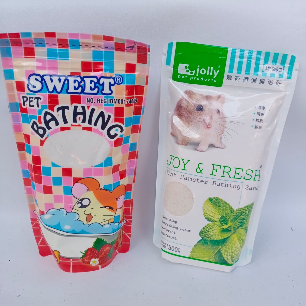 HAMSTER BATH SAND - ANTI-FLEA - FRAGRANT