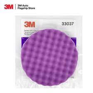 3M PN33037 ฟองน้ำขัดสีรถยนต์ขั้นตอนเดียวสีม่วง ขนาด 8 นิ้ว