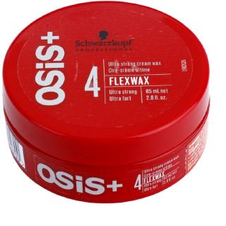 ✅ Schwarzkopf Osis+ 4 Flex Wax 85 ml แว็กซ์เนื้อครีมเบาบาง เปลี่ยนทรงผมไปมาได้ดั่งใจ ให้ผลลัพธ์อย่างน่าอัศจร