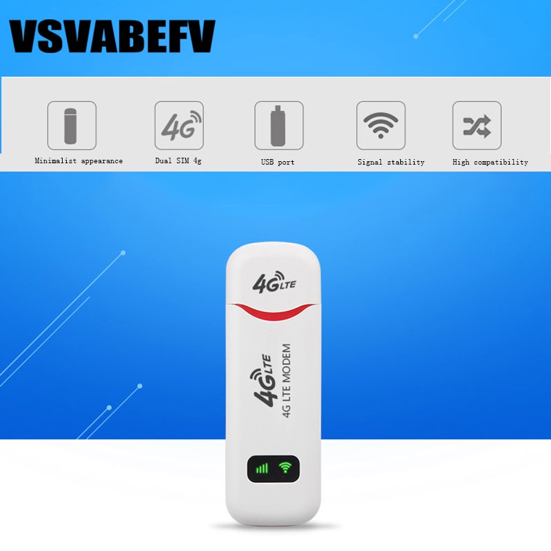4G SIM Card Dongle Router Nano-SIM Card Portable Wifi Router Modem ...