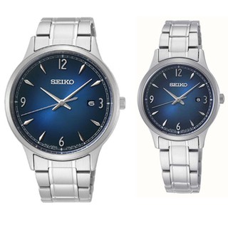 SEIKO นาฬิกาคู่ รุ่น SGEH89P1/SXD99P1