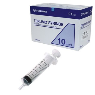 Syringe กระบอกฉีด 10ml. (สามารถใช้ล้างจมูก ให้อาหารได้) ไม่มีหัวเข็มฉีด กระบอกฉีดปราศจากเชื้อ