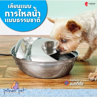 Pioneer Pet Big Max Durable Ceramic Fountain &amp; Raindrop น้ำพุ หมา แมว ขนาด 3.8 และ 1.8 ลิตร