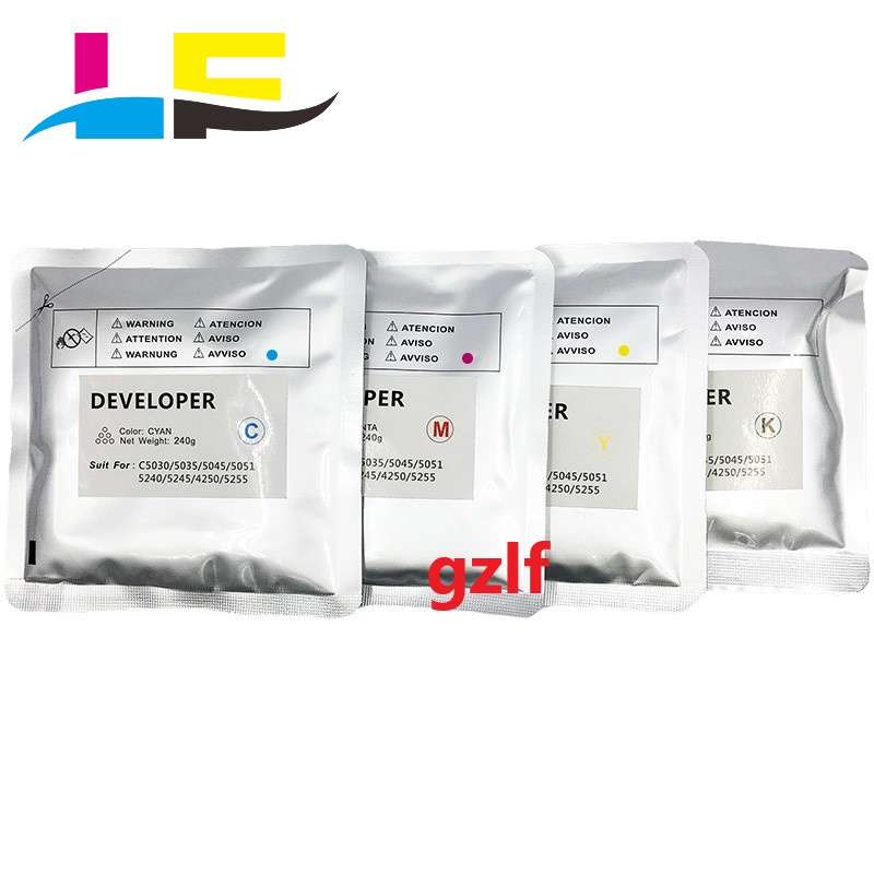 KCMY Developer Powder สําหรับ CANON ADV IRC 5030 5035 5045 5051 5240 5245 5250 ญี่ปุ่นนําเข้าน้ําหนั