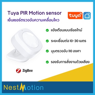 Tuya smartlife Zigbee PIR Motion sensor / Zigbee PIR Motion Sensor P06 เซ็นเซอร์ตรวจจับความเคลื่อนไหว