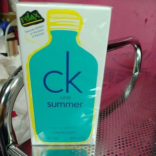 ck summer limited edition edt 100mlสีเขียว