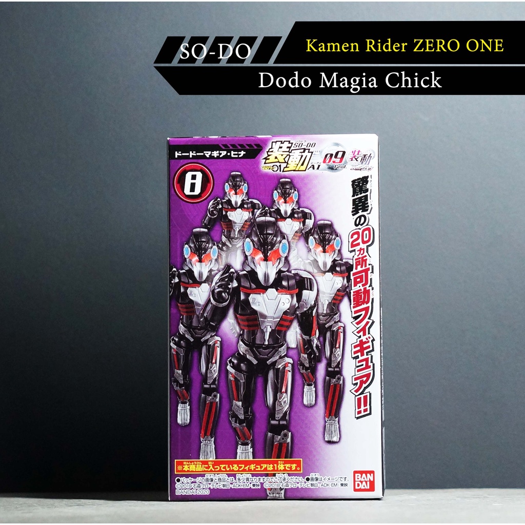 SO-DO Kamen Rider Zero-One AI 09 SODO masked rider SHODO Dodo Magia Chick (Hina)