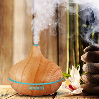 Aroma Diffuser Ultrasonic เครื่องพ่นไอน้ำ เพิ่มความชื่นในอากาศ ขนาด 300 ml