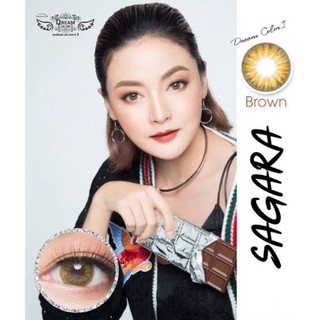 Sagara brown พร้อมส่งสายตาปกติ (dreamcolor1)