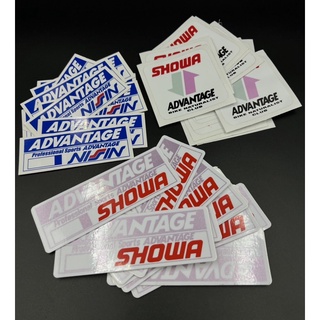 สติ๊กเกอร์ โช้ค SHOWA ADVANTAGE ราคาต่อ1 แผ่น