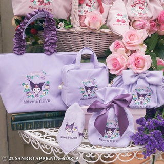 【 Maison De FLEUR 】กระเป๋าถือ ลายลูกไม้ My Melody ญี่ปุ่น ล้างทําความสะอาดได้ สําหรับผู้หญิง