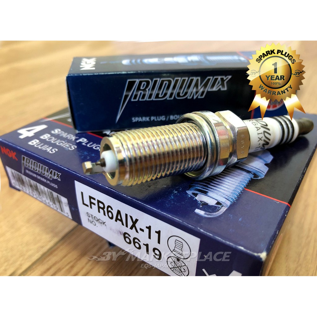 หัวเทียน NGK LFR6AIX-11 6619 Iridium IX 4S