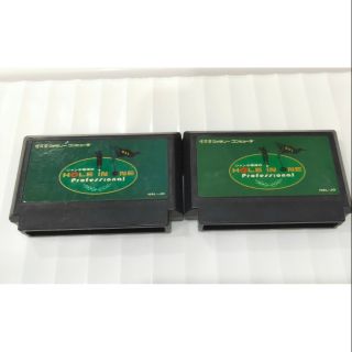 ตลับเกมส์ Hole in one Nintendo Famicom มือสองของแท้ญี่ปุ่น