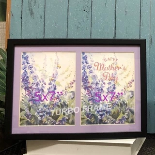 กรอบรูปพร้อมเม้าใส่ภาพ 5x7"แนวตั้ง+ 5x3.5" แนวนอน และเม้าอีกหลายแบบ เพื่อใส่ภาพท่องเที่ยว ภาพครอบครัว