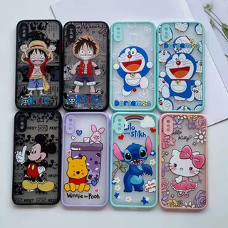 เคสหลังกันกล้องสกรีนลายการ์ตูน ลายมาใหม่น่ารัก สำหรับรุ่นsamsung-A02S-A10-A10S-A20S-A21S-A42-A20-A30-A01-A02S