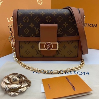 กระเป๋า Lv Dauphine 20 cm  Original 1:1หนังแท้