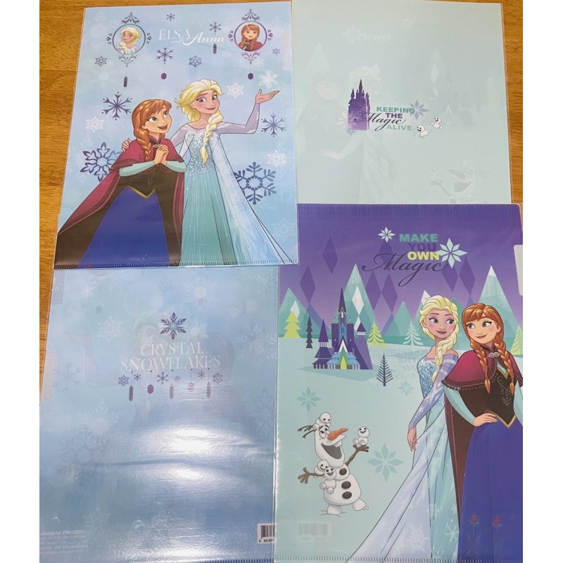 แฟ้มซอง A4 แบบสอด ❄️ Frozen ❄️ ~ Let it go...
