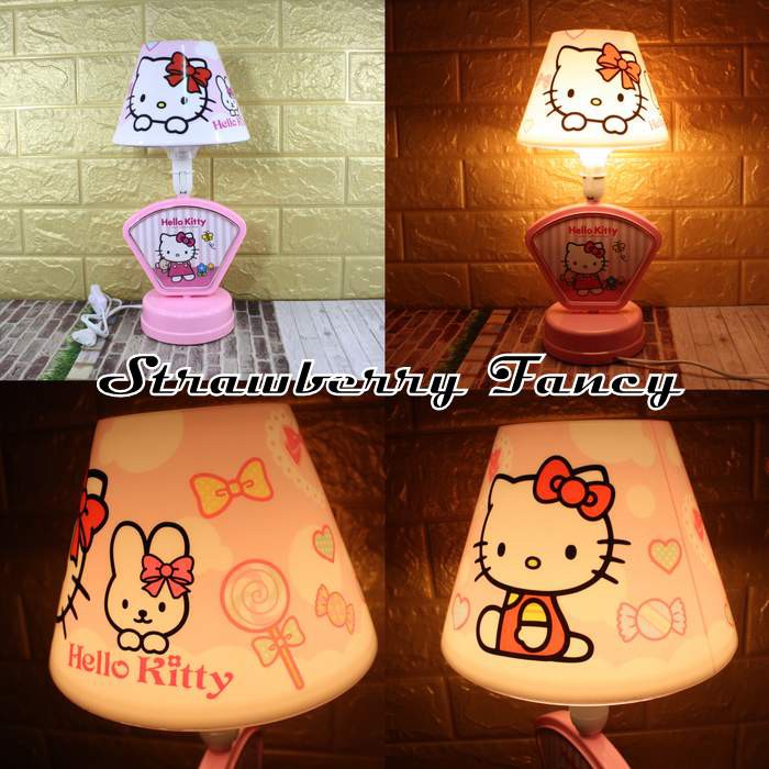 hello kitty strawberry lamp