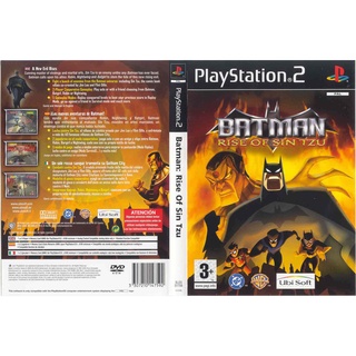 แผ่นเกมส์ PS2 Batman Rise of Sin Tzu   คุณภาพ ส่งไว (DVD)