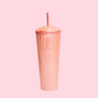 แก้ว Starbucks Acrylic Cold Cup Kaleidoscope Dome Tumbler 24 oz Summer 2021 (Blush Pink Diamond)