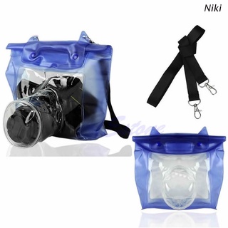 Niki DSLR SLR Camera Waterproof Underwater Housing Case Pouch Dry Bag For Canon Nikon