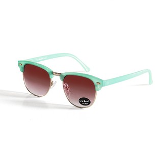 AJ Morgan Sorbet Sunglasses Teal (GreenPastel), Black Lensแว่นกันแดด สีเขียว เลนส์ดำ