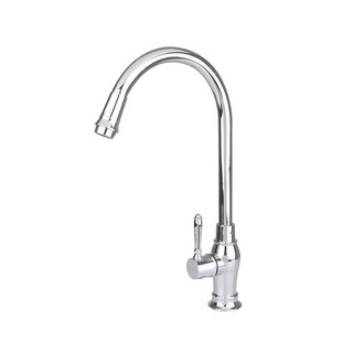 ก๊อกซิงค์ ก๊อกซิงค์เดี่ยวเคาน์เตอร์ LUZERN DL-2025 สีโครม ก๊อกน้ำ ห้องน้ำ KITCHEN FAUCET LUZERN DL-2025 CHROME