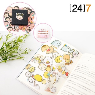 (24)7 (50 ชิ้น) Deco sticker สติ๊กเกอร์ pvc กันน้ำ ลายการ์ตูน สติ๊กเกอร์ลายการ์ตูน สำหรับตกแต่ง DIY สติ๊กเกอร์ลายการ์ตูน