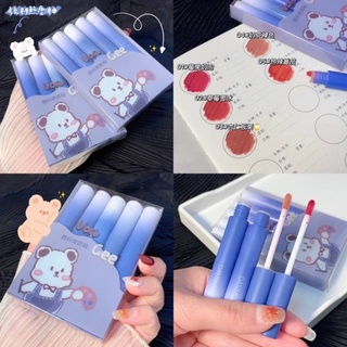 🌈พร้อมส่ง🌈เซตลิป von Gee 1เซตได้ถึง 5 สี  สีสวยๆทั้งน้านนนน