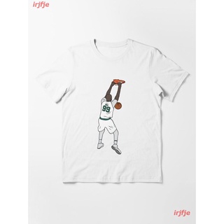 2022 Tacko Fall Dunk Essential T-Shirt เสื้อยืด ดพิมพ์ลาย เสื้อยืดผ้าฝ้าย คอกลม cotton ความนิยม sale Unisex