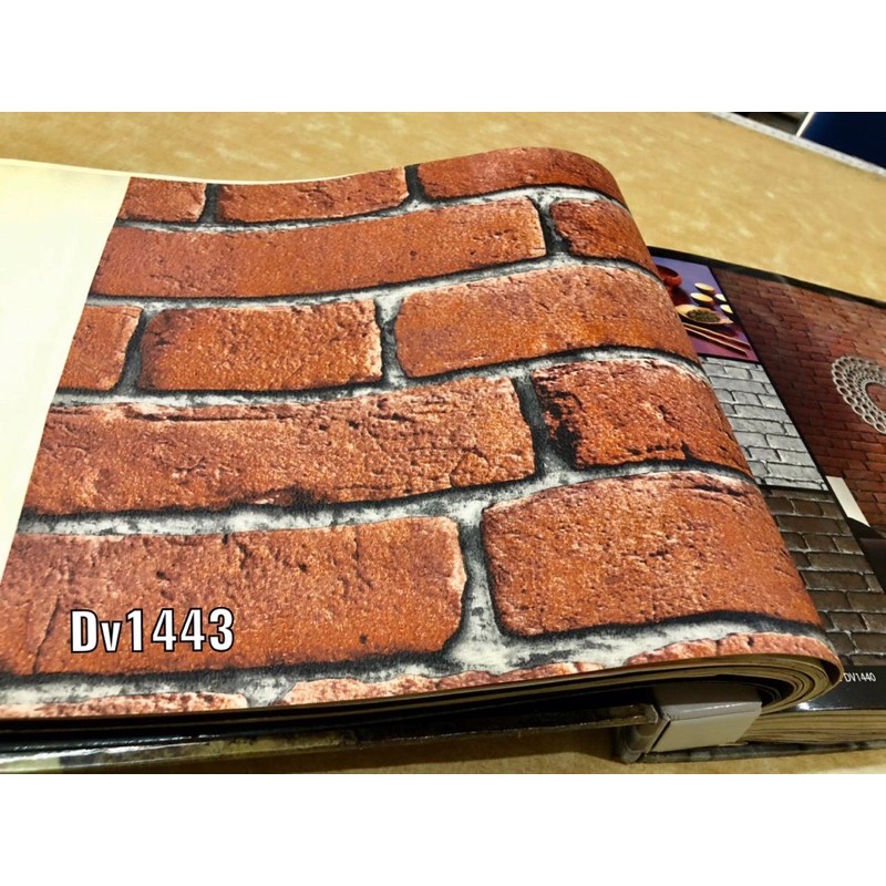 อิฐหิน 3D PATTERN WALLPAPER