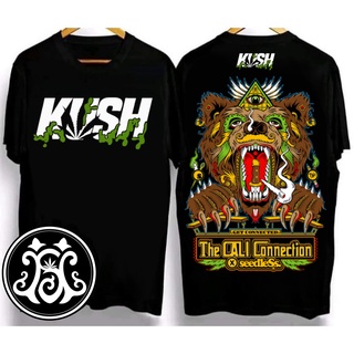 ผ้าฝ้าย 100%เสื้อยืด kush เสื้อยืดสุดเท่ Crew neck T-shirt. Oversized T-shirt เสื้อยืดผ้าคอตตอน V.14S-3XL