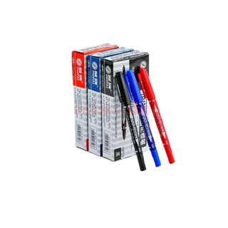 ปากกาเขียนแผ่นซีดี 2 หัว รุ่นZP-120 ขนาด 0.7/1.5 มม. น้ำเงิน/แดง/ดำ (ราคาต่อด้าม) #maekerpen#ปากกา # เครื่องเขียน