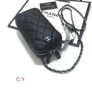 Chanel 8"  หนังเเลมป์/หนังคาเวียร์ คัดงานก่อนส่ง พร้อมส่ง